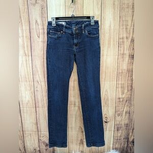 Vintage Red engine cinder style slim straight leg  jeans size 27